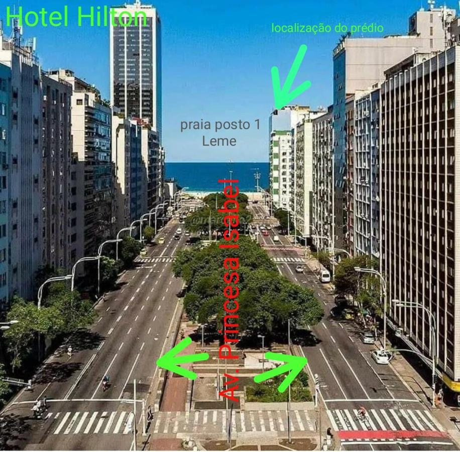 Flat Copacabana Pe Na Areia Rio de Janeiro Eksteriør billede