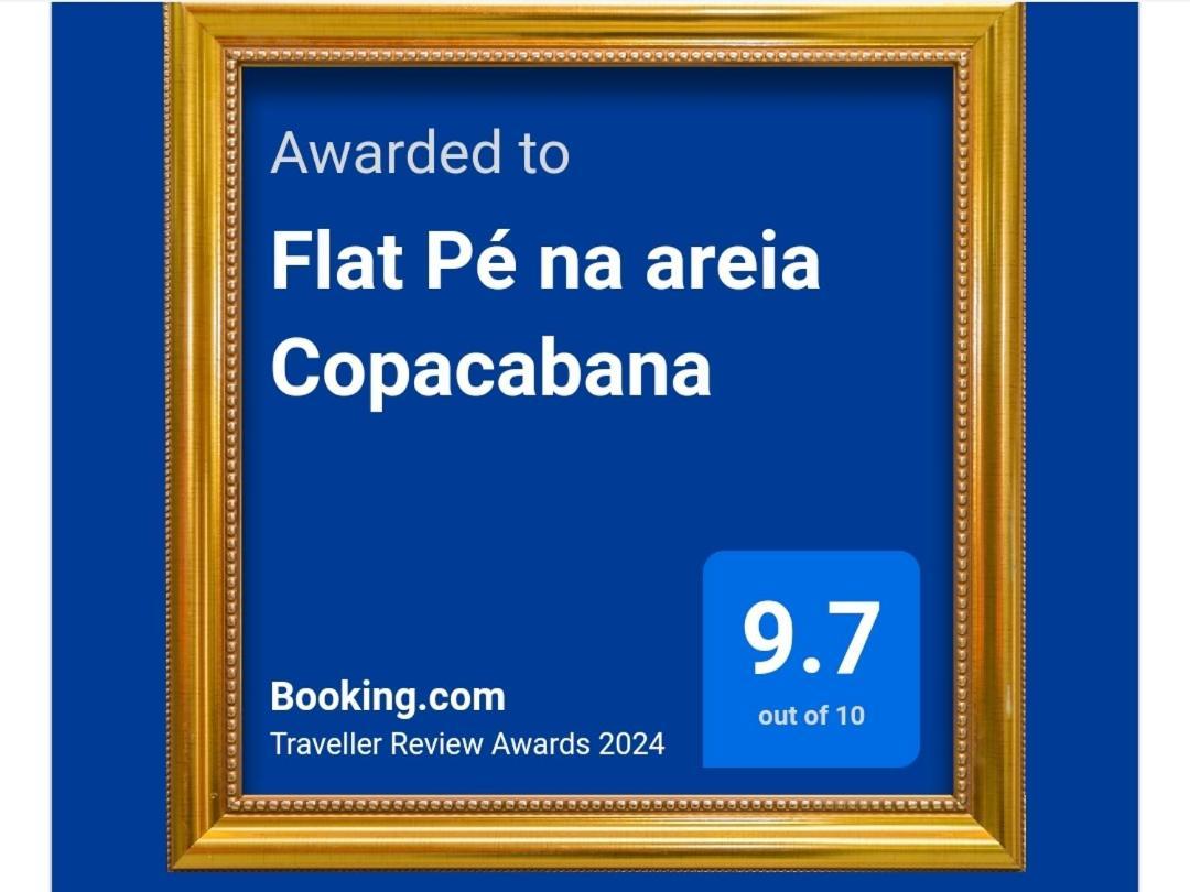Flat Copacabana Pe Na Areia Rio de Janeiro Eksteriør billede