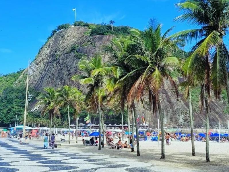 Flat Copacabana Pe Na Areia Rio de Janeiro Eksteriør billede
